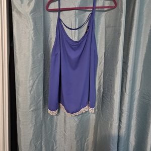 Blue tank